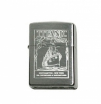 [지포] 타이타닉 화이트 스타 라인 브러쉬드 크롬 (ZIPPO TITANIC WHITE STAR LINE BRUSHED CHROME)