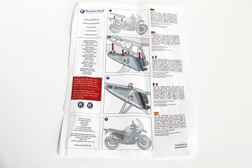 군토,[분덜리히] Wunderlich Frame bag set - black 20800-100