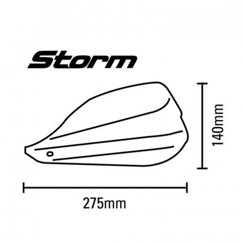 군토,[바크버스터] STORM 핸드가드 플라스틱 블랙