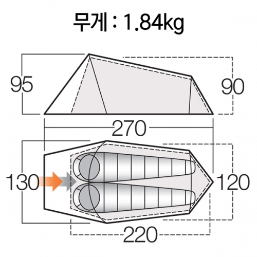 군토,[반고] 소울 200 트리탑 텐트