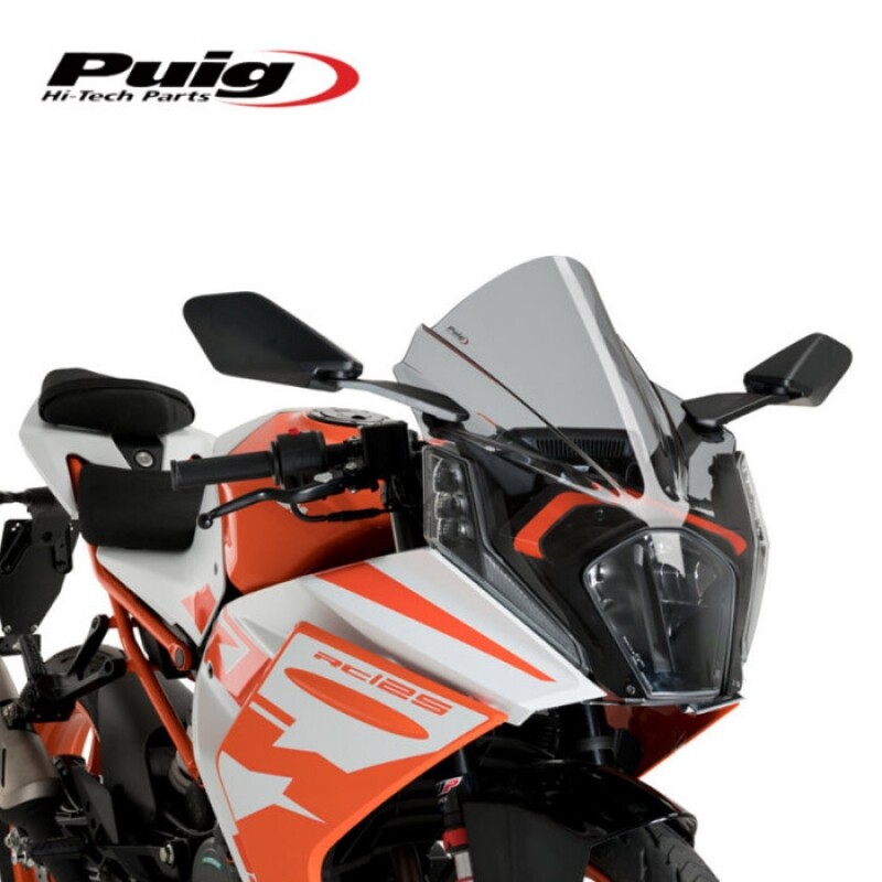 군토,[퓨익] KTM RC125 / RC390 (22-) Z-레이싱 스크린 윈드스크린