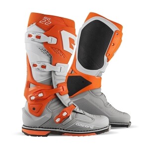 [게르니] SG22 오프로드 부츠 - 오렌지 화이트 그레이