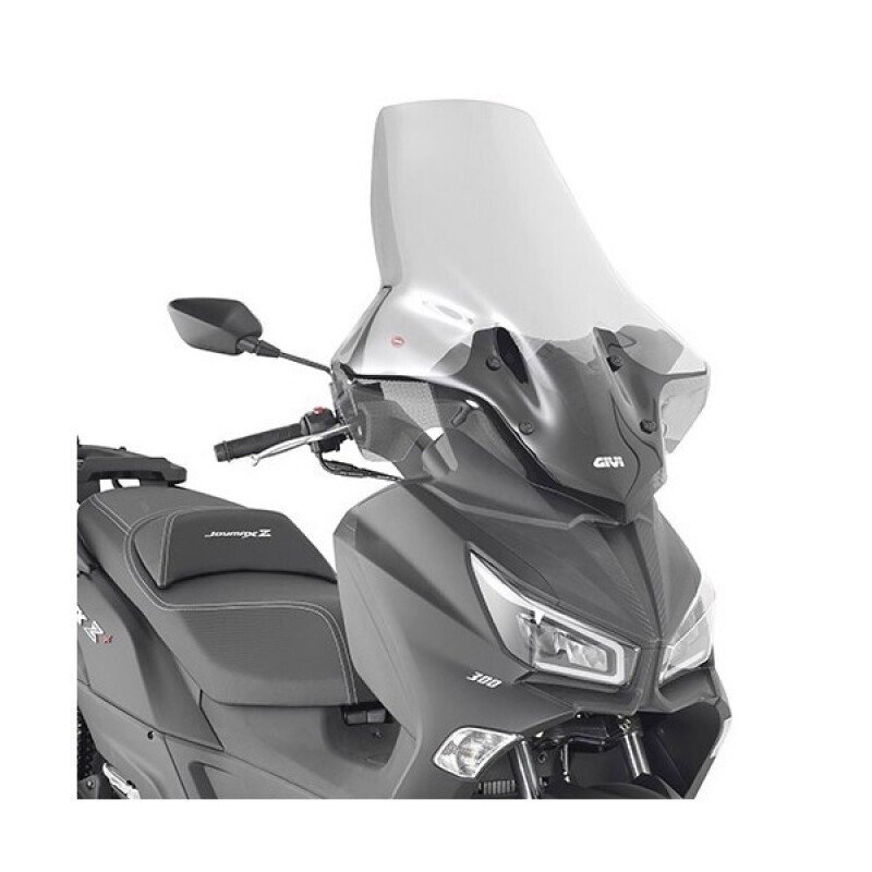 군토,[기비] GIVI SYM 조이맥스 Z300 (19-20) / Z+300 (21-24) 전용 윈드스크린 (롱 투명, 78x70.5 cm) - 7056DT+D7058KIT