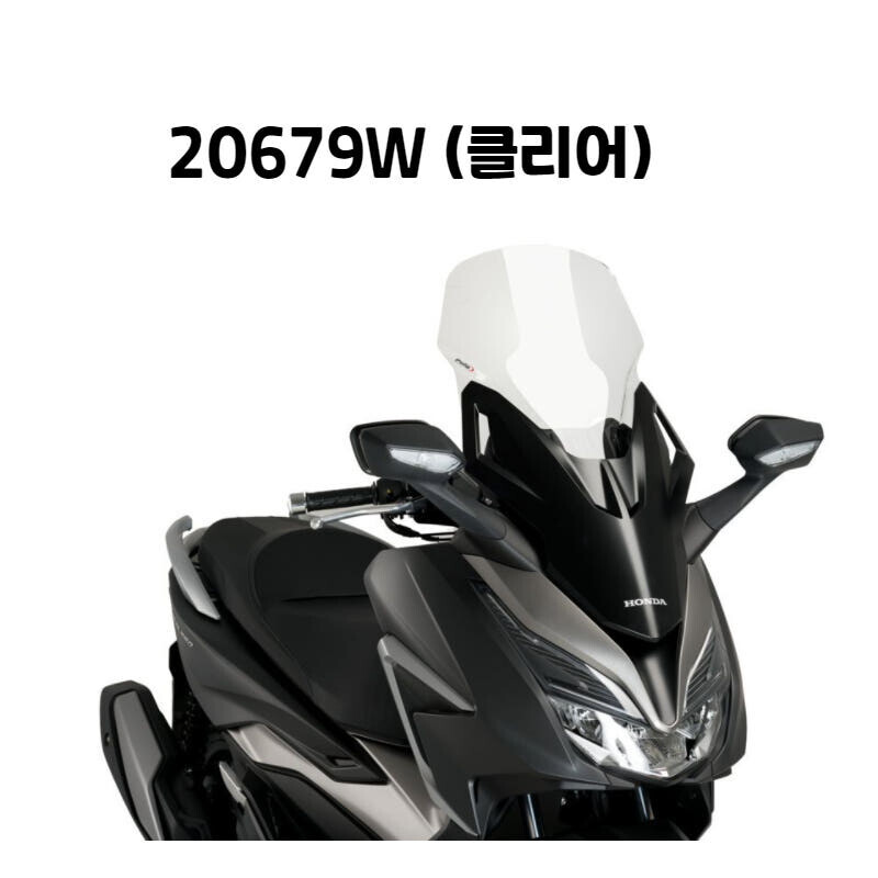 군토,[퓨익] 혼다 포르자 350 (21-) 투어링 롱스크린 PUIG 20679
