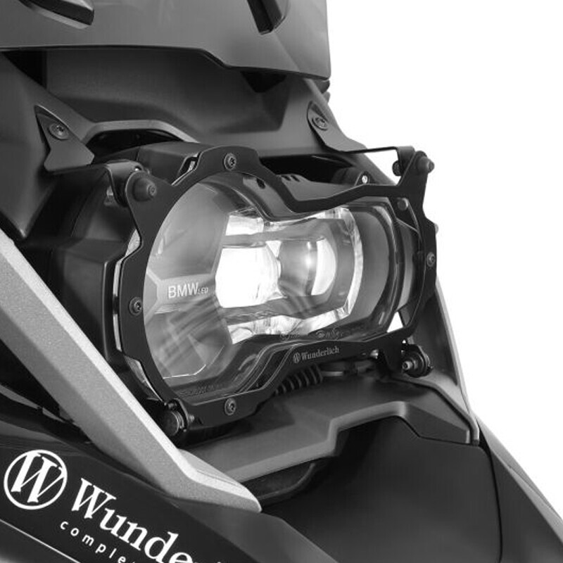 군토,[분덜리히] BMW R1250GS, R1250GSA (17-) 전용 헤드라이트 접이식 가드 클리어 - 블랙 26660-300