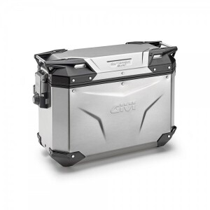 [기비] GIVI 아웃백 에보 스마트 아노다이즈 사이드박스 (44리터) 실버 - OBKEV-44AAL/AAR