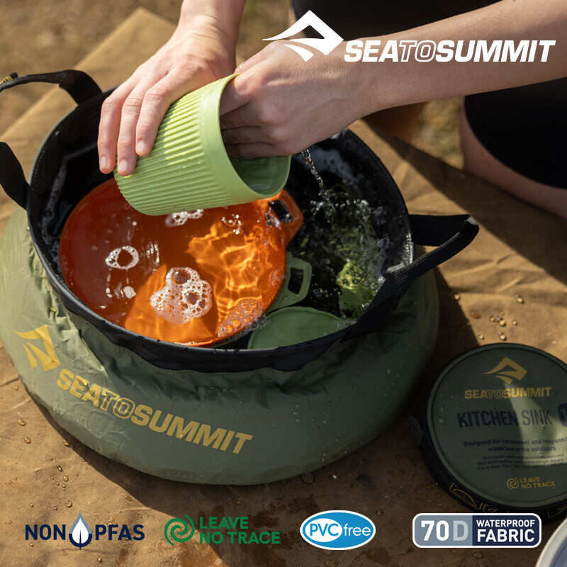 군토,[씨투써밋] 키친 싱크 10L 번트올리브