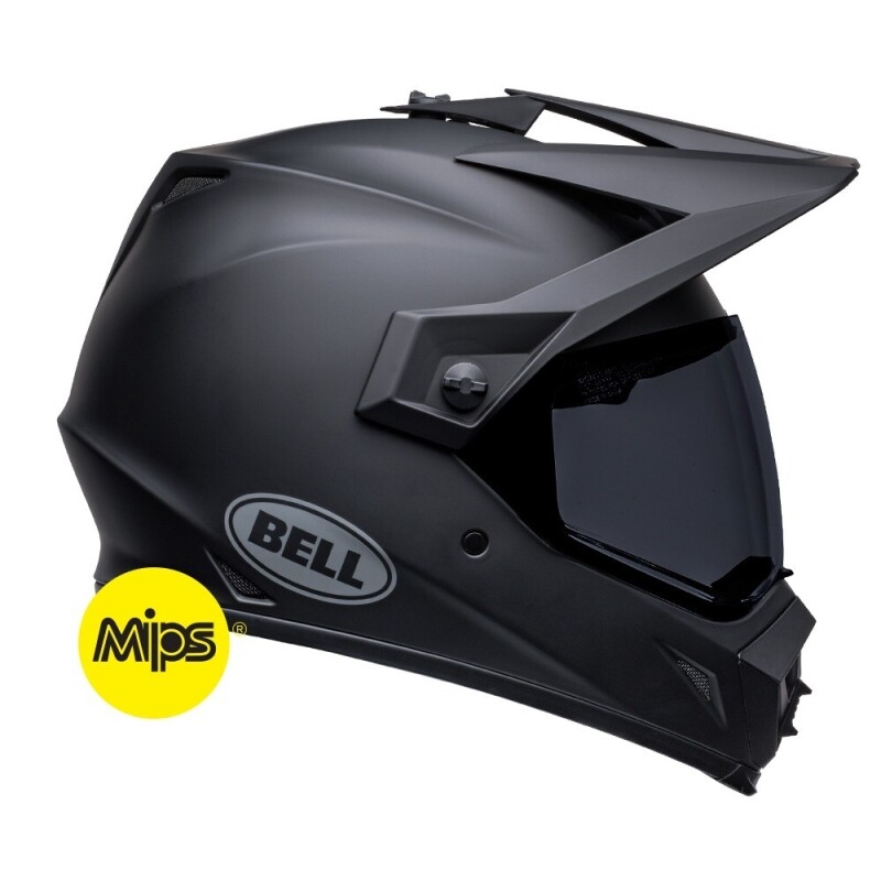 군토,[BELL] 벨 MX-9 어드벤처 MIPS 듀얼 오프로드 헬멧 - 무광블랙