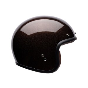 [BELL] 벨 커스텀 500 CRF 오픈페이스 헬멧 - 플레이크 루트 비어