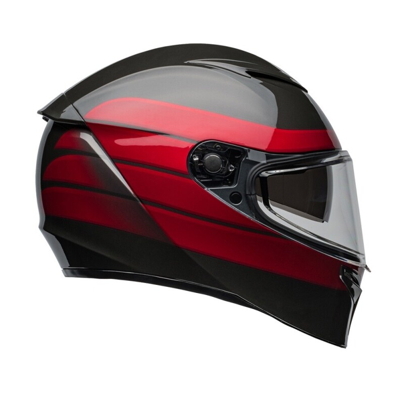 군토,[BELL] 벨 리튬 CRF 풀페이스 헬멧 - 네오 블랙/레드