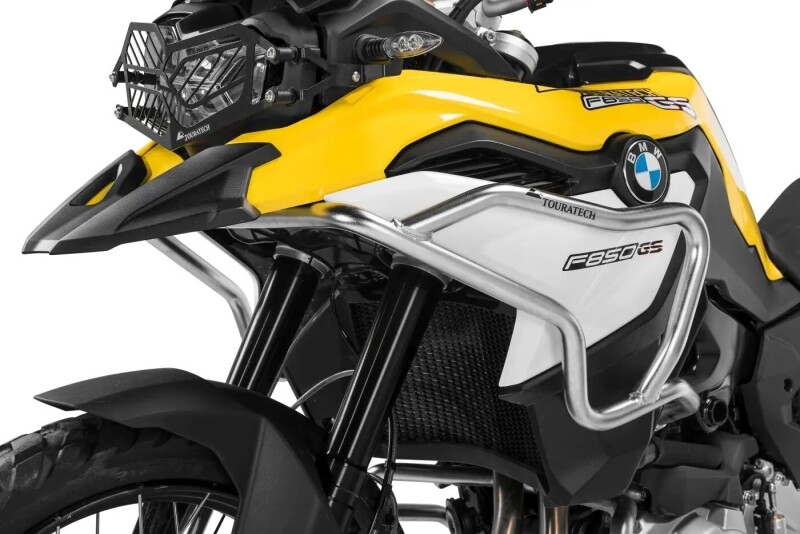 군토,[투라텍] BMW F850GS, F800GS(24-), F750GS 페어링 엔진 크래쉬바 실버 - 01-082-5161-0