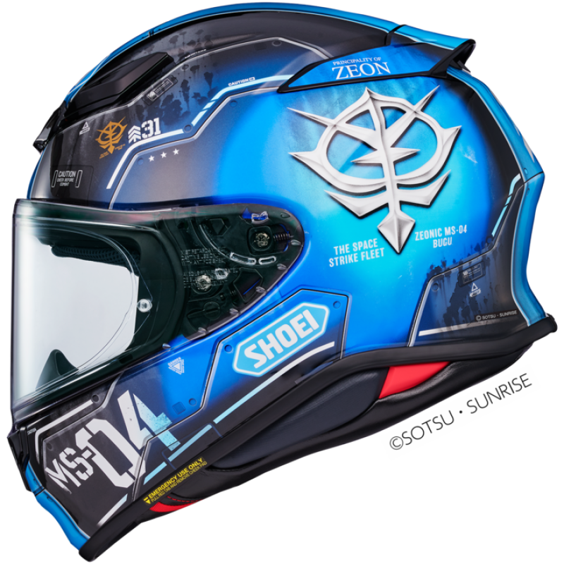 군토,[쇼에이] Z-8 부구 TC-2 SHOEI X 기동전사 건담 콜라보 풀페이스 헬멧 (Z-8 BUGU TC-2 SHOEI X)