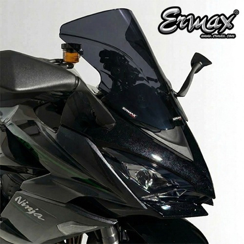 군토,[이알맥스] 가와사키 닌자1100SX (25-26) 에어로맥스 윈드스크린 라이트블랙 -  0703S86-03