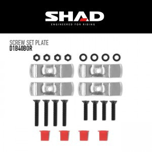 [샤드] 탑케이스 SH51 보수용 플레이트 스크류 세트 D1B40BOR